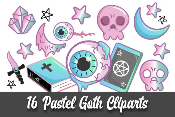 Mastering the Pastel Goth Aesthetic: A Creative Clipart Guide