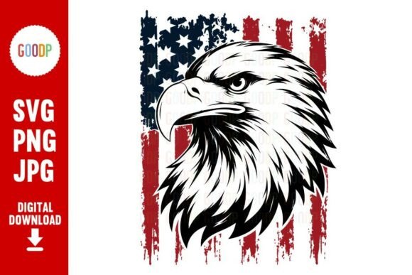 Patriotic Eagle US Flag SVG: Bold Designs for Every Crafter