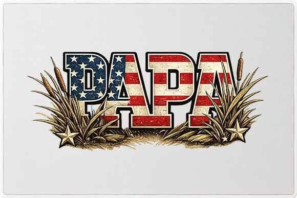 Patriotic Papa Vintage Graphic PNG: A Designer's Guide