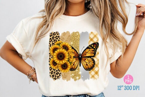 Sunflower Butterfly Autumn PNG: A Cozy Design Essential